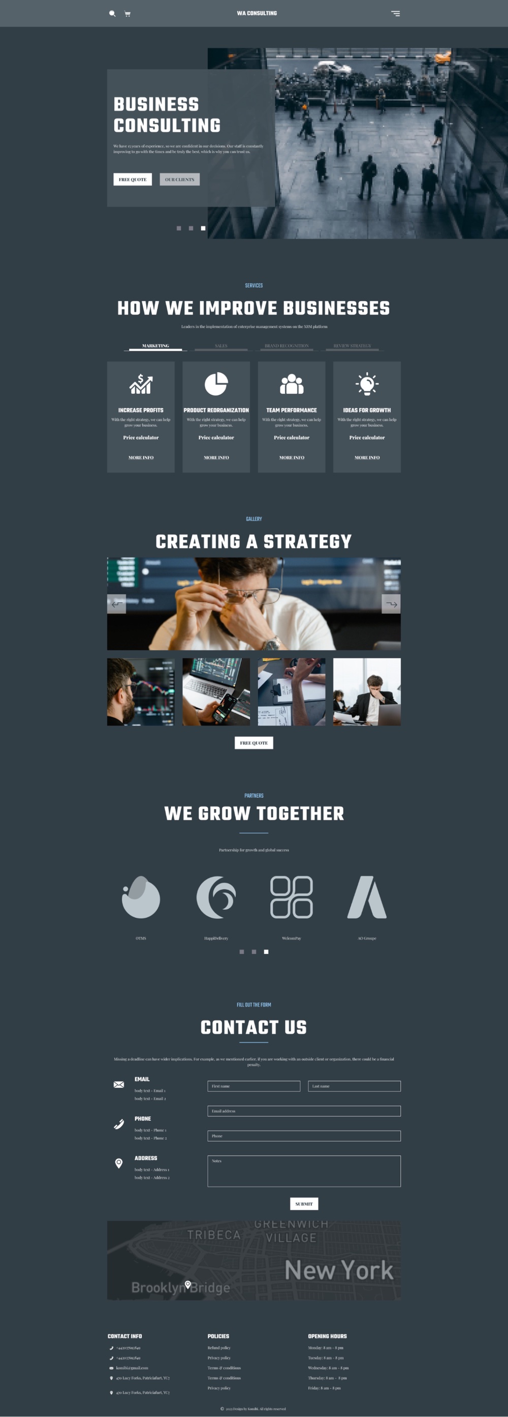 Business consulting