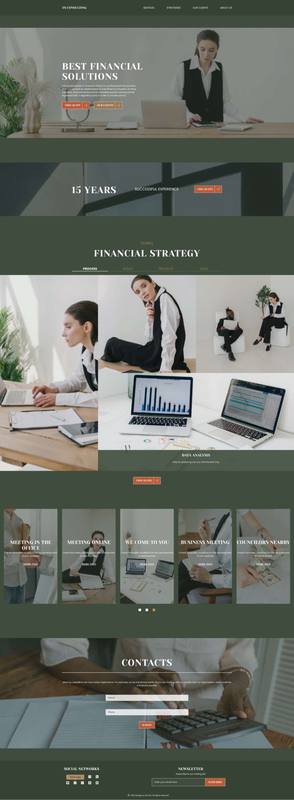 Financial consulting