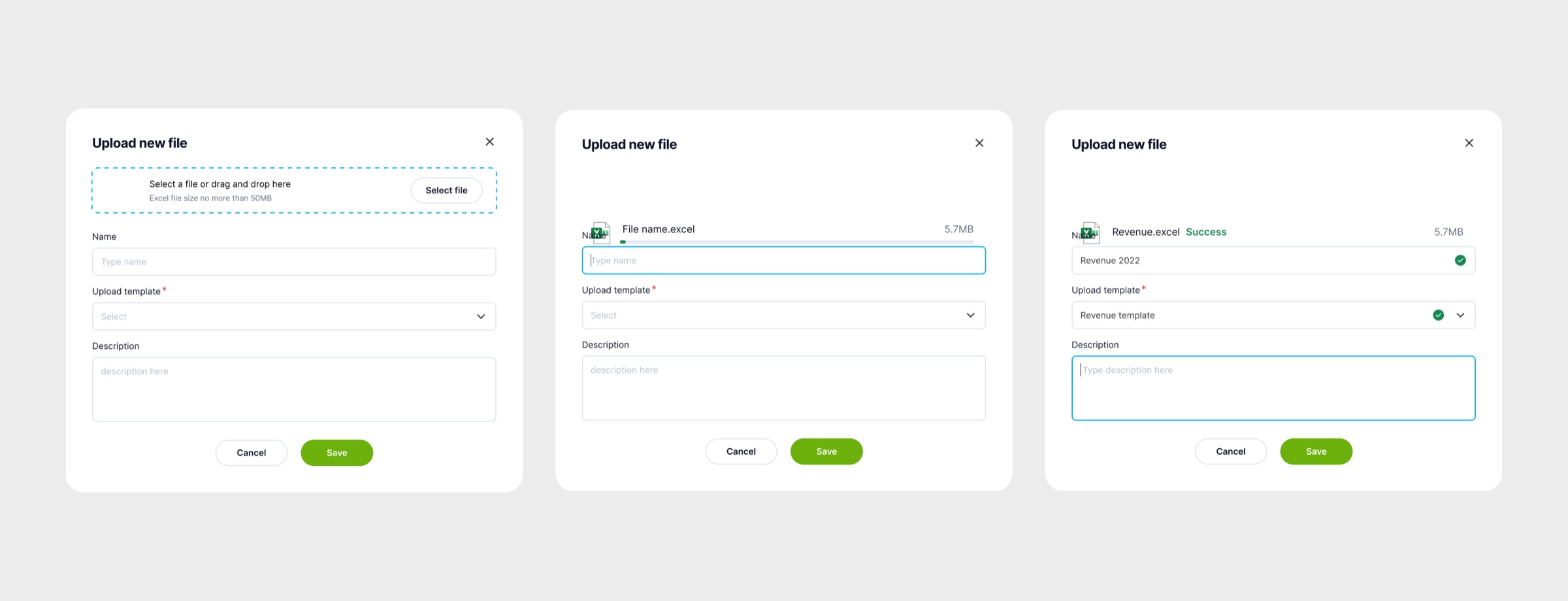 The file manager for uploads