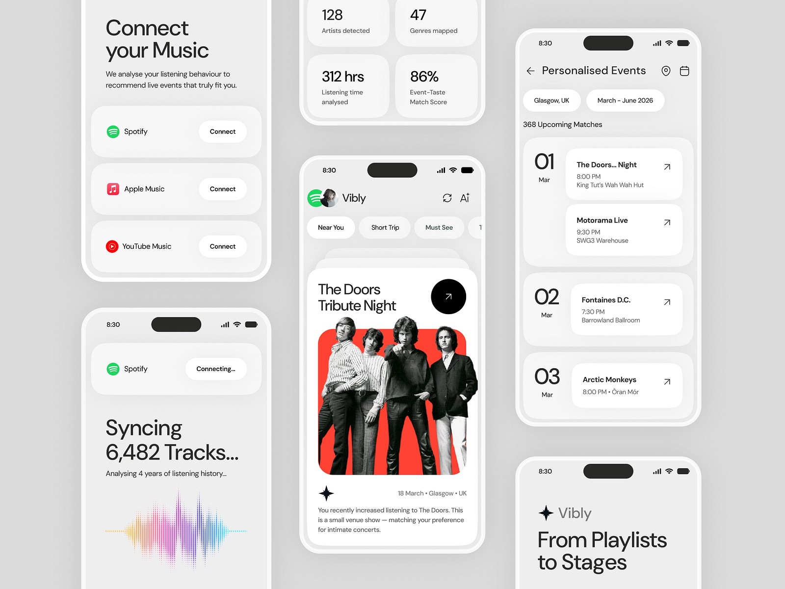 Vibely · Music Sync with AI
